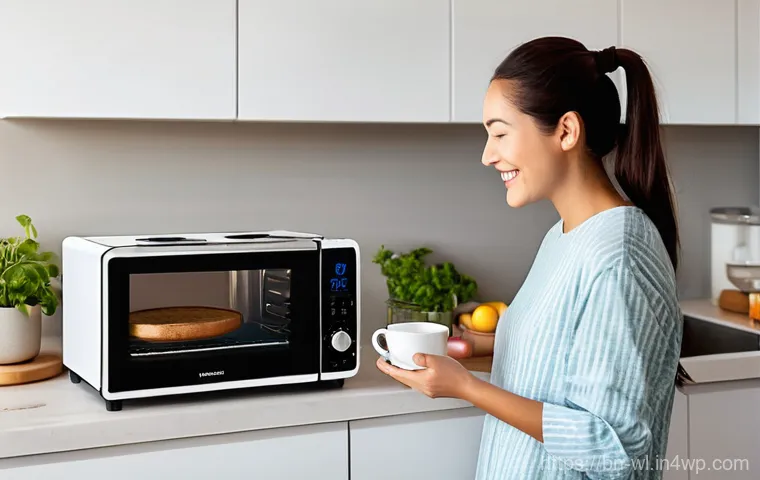 스마트 주방의 글로벌 트렌드 - **Prompt 1: Morning Bliss in a Smart Kitchen**
A bright, modern kitchen bathed in soft morning s...
